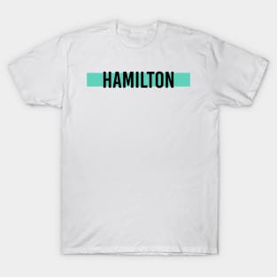 Lewis Hamilton Driver Name - 2022 Season #4 T-Shirt